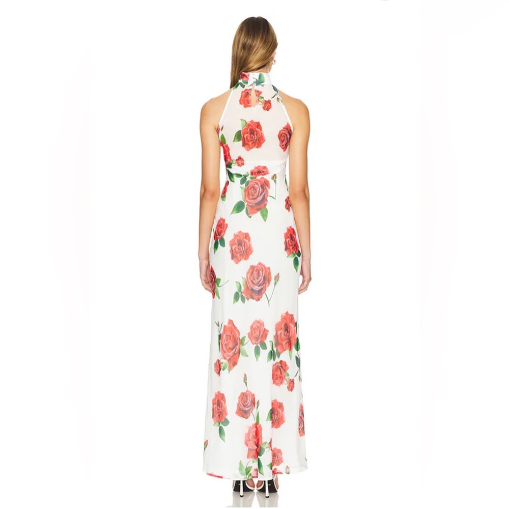 SAU LEE GLADYS ROSA SHEER DRESS - Picture 9 of 10